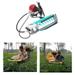 Heavy Duty 4 Stroke 31 CC Tea Harvester or Tea Plucking Machine With 60 cm Blade and Tea Collecting Bag